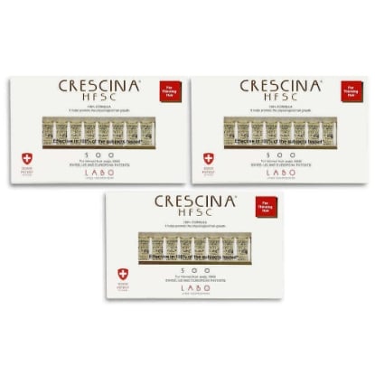 Triple Package - crescina HFSC 100% 500 Man 10 FL