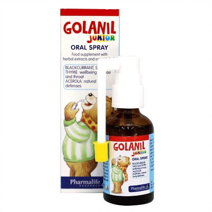 Golanil Junior Oral Spray 30 ml For Throat Irritation