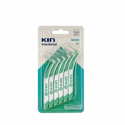 Kin Micro Interdental Brush 0.9 mm 6 Pcs