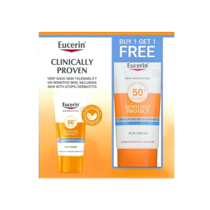 Eucerin Sun Cream 50+ offer 1+1